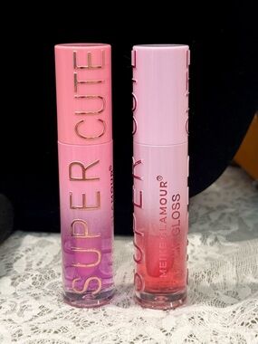 Lip Gloss Duo - Pink & Coral Sheer Shine
